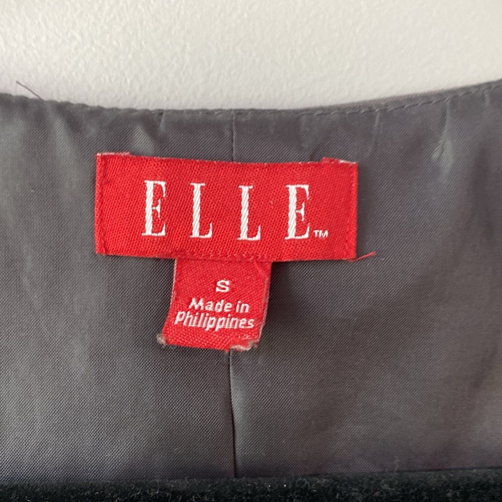 Elle cocktail dress size small black and gray - Picture 4 of 5